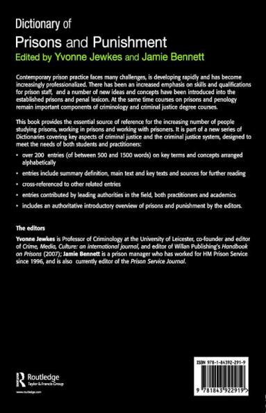 Dictionary of Prisons and Punishment