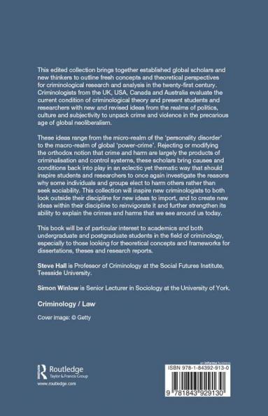 New Directions in Criminological Theory