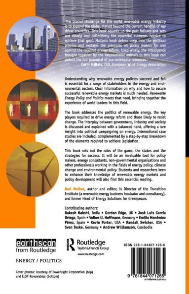 Renewable Energy Policy and Politics
