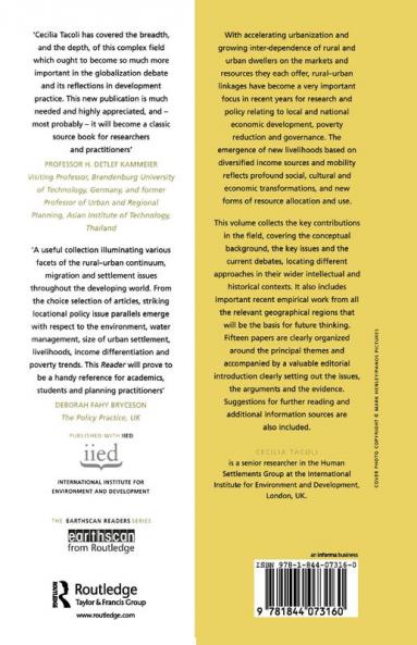Earthscan Reader in Rural-Urban Linkages