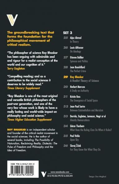 Realist Theory of Science