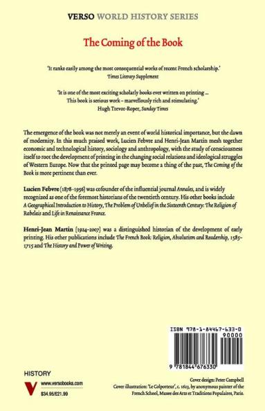 The Coming of the Book