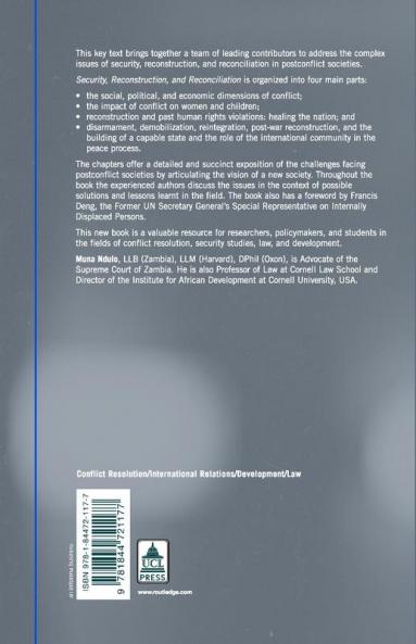 Security Reconstruction and Reconciliation