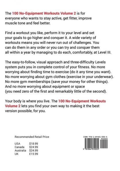 100 No-Equipment Workouts Vol. 2