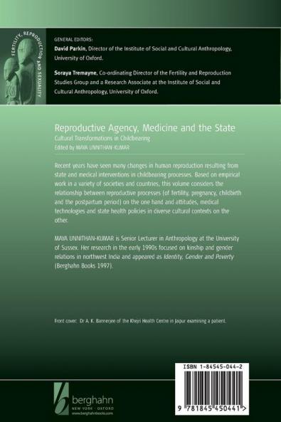 Reproductive Agency Medicine and the State