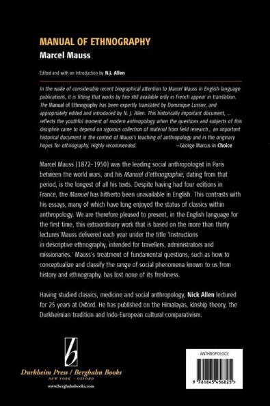 The Manual of Ethnography