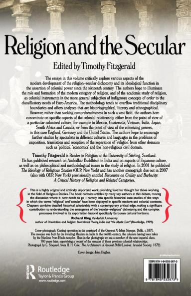 Religion and the Secular