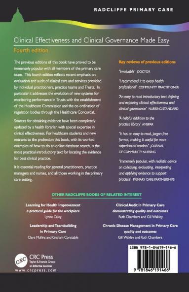 Clinical Effectiveness and Clinical Governance Made Easy