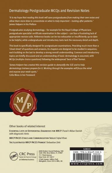 Dermatology Postgraduate McQs and Revision Notes