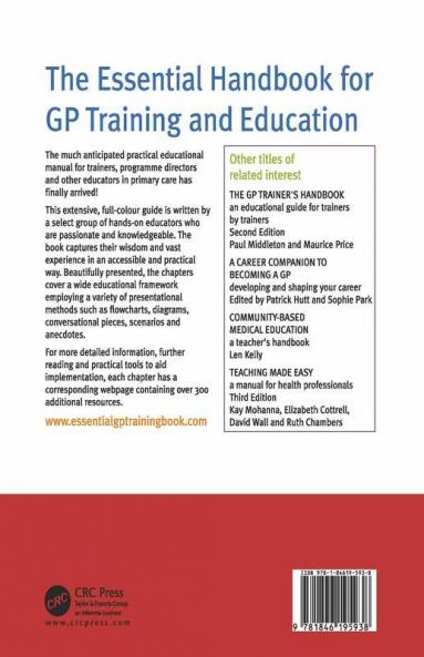 Essential Handbook for GP Training and Education
