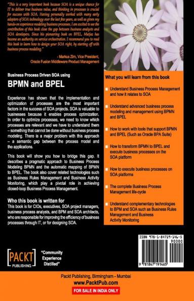 Business Process Driven Soa Using Bpmn and Bpel