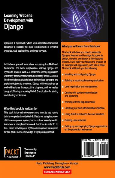 Learning Website Development with Django