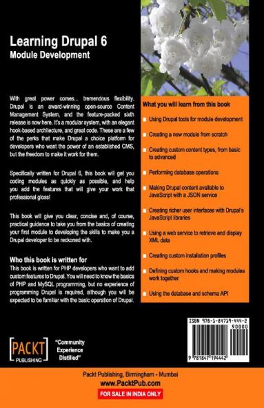 Learning Drupal 6 Module Development