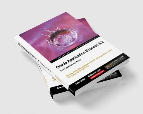 Oracle Application Express 3.2 – The Essentials and More