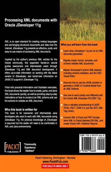 Processing XML documents with Oracle JDeveloper 11g