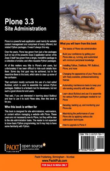 Plone 3.3 Site Administration