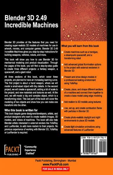 Blender 3D 2.49 Incredible Machines