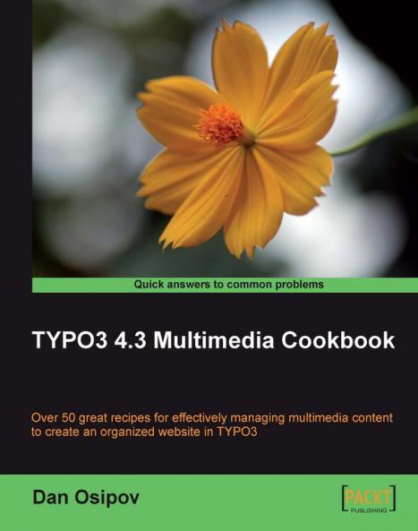Typo3 4.3 Multimedia Cookbook