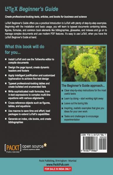 Latex Beginner's Guide