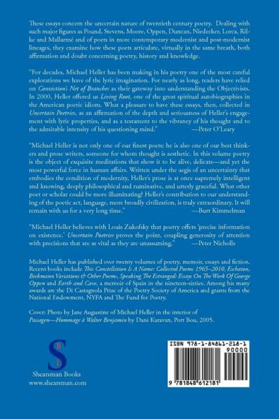 Uncertain Poetries