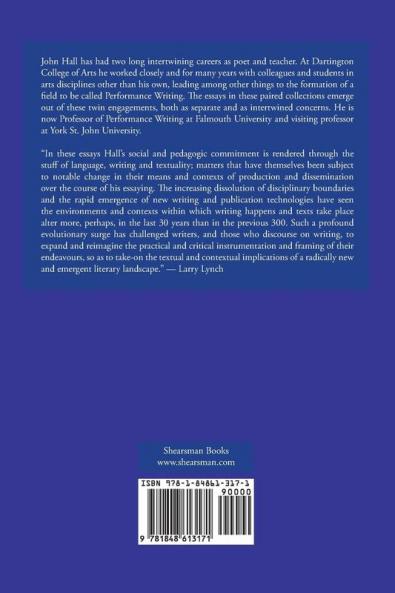 Essays on Performance Writing Poetics and Poetry Vol. 1