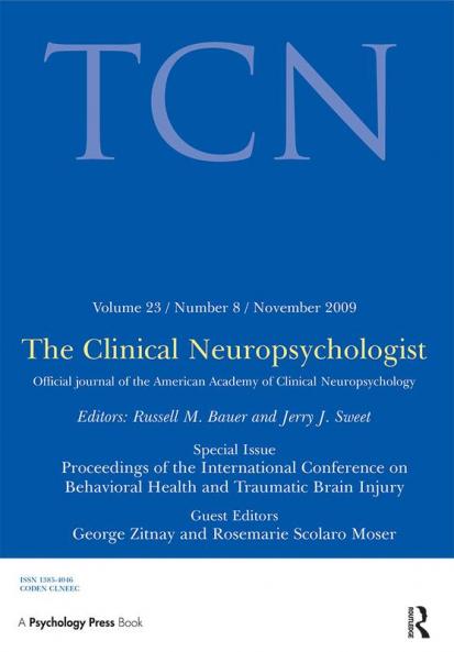Proceedings of the International Conference on Behavioral Health and Traumatic Brain Injury