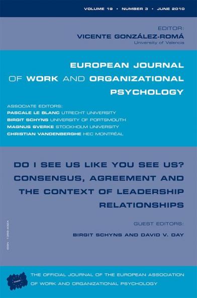 Do I See Us Like You See Us? Consensus Agreement and the Context of Leadership Relationships