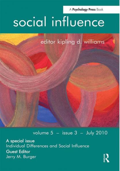 Individual Differences and Social Influence