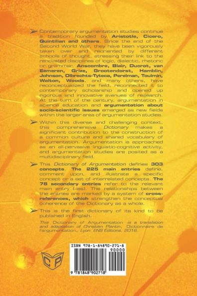 Dictionary of Argumentation: A Introduction to Argumentation Studies