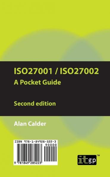 ISO27001/ISO27002 a Pocket Guide - Second Edition