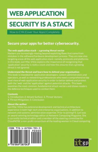 Web Application Security is a Stack