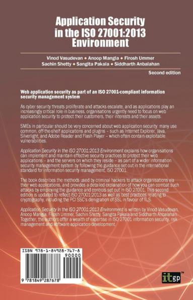 Application Security in the ISO 27001