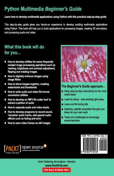 Python Multimedia Beginner's Guide