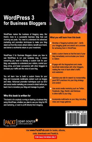 Wordpress 3 for Business Bloggers