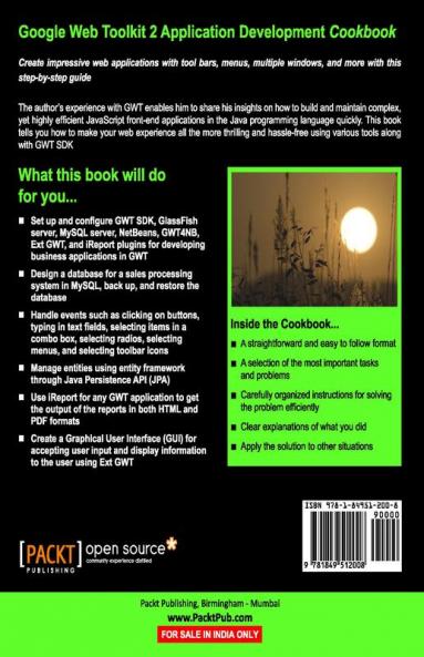 Google Web Toolkit 2 Application Development Cookbook