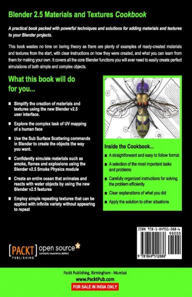 Blender 2.5 Materials and Textures Cookbook