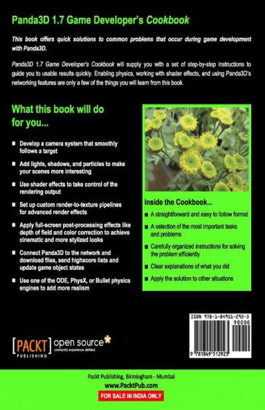 Panda3d 1.7 Game Developer's Cookbook