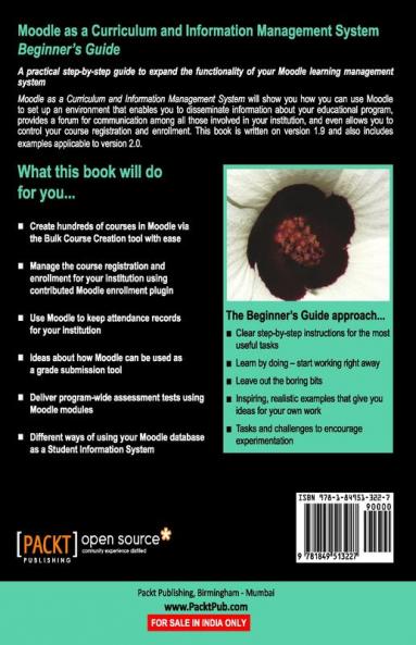 Moodle as a Curriculum and Information Management System