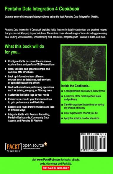Pentaho Data Integration 4 Cookbook