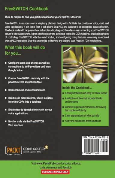 FreeSWITCH Cookbook