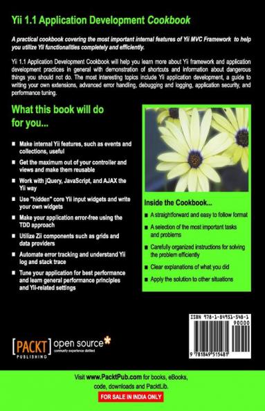 Yii 1.1 Application Development Cookbook