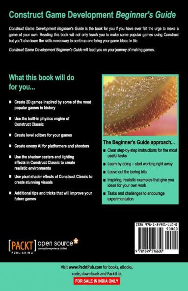 Construct Game Development: Beginner’s Guide