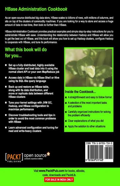 HBase Administration Cookbook