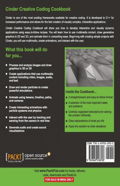 Cinder Creative Coding Cookbook