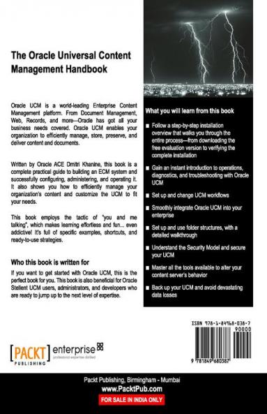 The Oracle Universal Content Management Handbook