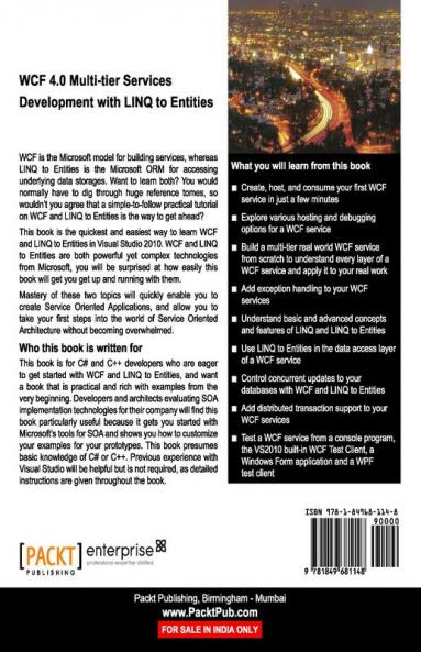 Wcf 4.0 Multi-Tier Services Development with Linq to Entities