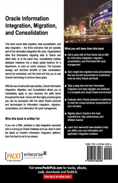 Oracle Information Integration Migration and Consolidation