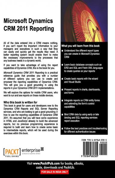 Microsoft Dynamics CRM 2011 Reporting