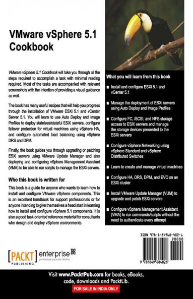 Vmware Vsphere 5.1 Cookbook