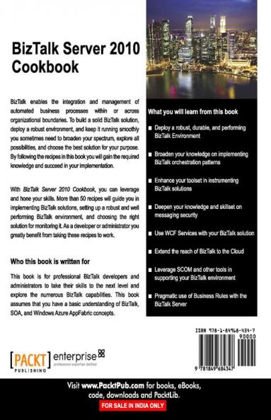 BizTalk Server 2010 Cookbook